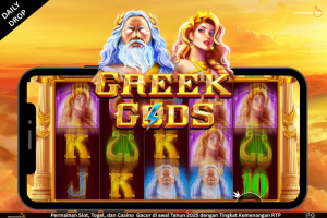Greek Gods – Kemegahan Dewa-Dewa Olympus dari Pragmatic